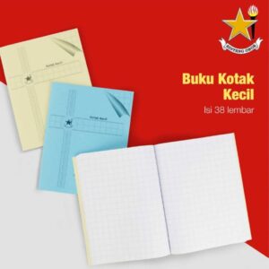 Buku Tulis Kotak Kecil Mandarin Bintang Obor ( 1 pc )