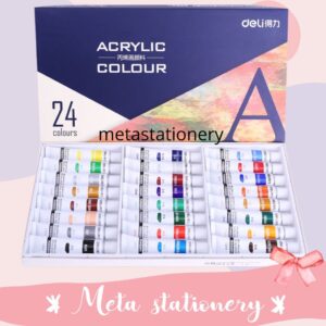 Acrylic Colour / Cat Acrylic 24 Warna Deli