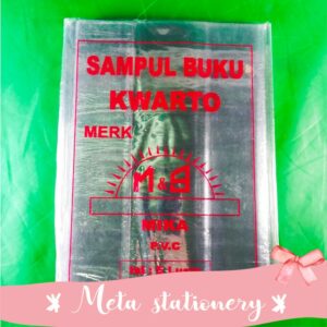 Sampul Buku Kwarto / Qwarto MS Merah (60pc)