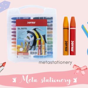 Oil Pastel / Krayon Minyak Joyko / 24 Warna / Colors