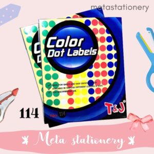 Stiker Label Bulat Tom n Jerry No 114