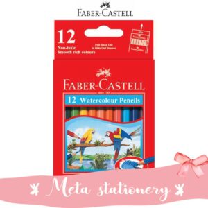 Pensil warna Water Color Faber Castell 12 Short