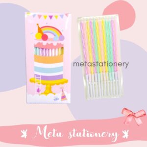 Lilin Ulang Tahun / Birthday Candle Pastel Candy