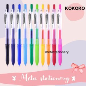 Pulpen / Pen Gel Kokoro Zebra 0.5mm