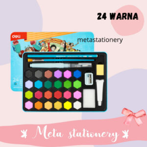 Cat Air / Watercolor Painting Deli Set One Piece Edition 24 Colors
