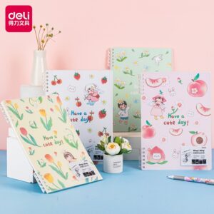 Buku Catatan / Notebook Spiral Lucu A5 Deli 24506
