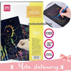 Scratch Paper Deli 3242 ( Black )