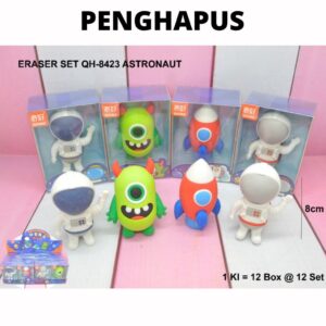 Eraser / Penghapus Motif Astronout Fancy ( Motif Random )