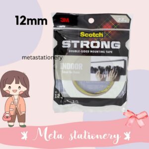 Double Tape Busa / Indoor Mounting Tape 12mm 3M