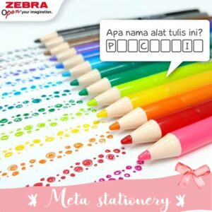 Pulpen / Pen Penciltic Zebra Fineliner 0.4mm