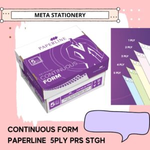 Continuous Form Paperline 5 Ply PRS