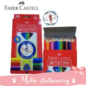 Pensil Warna Faber Castell Segitiga Junior Grip 30 warna