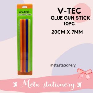 Isi Lem Tembak Kecil / Refill Glue Gun Small Color Set V-tec ( 10 pc )