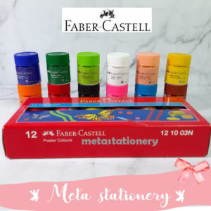 Cat Poster Set 12 warna Faber Castell