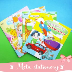 Coloring Book Children / Buku Latihan Mewarnai / Buku Kiky Mewarnai Anak PAUD / TK