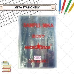 Sampul Buku / Sampul Plastik / Sampul Mika Bening / Sampul Boxy Untuk Buku Campus Micro Star