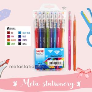 Color Gel / Pen Pulpen Joyko GPC-309S (8 Warna )