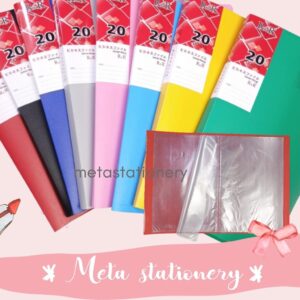 Clear Holder / Document Keeper RR isi 20 lembar