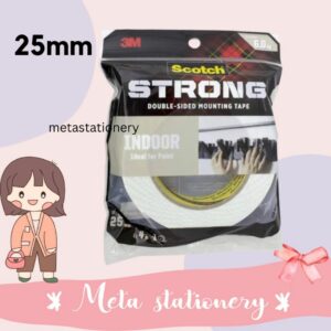 Double Tape Busa / Indoor Mounting Tape 25mm 3M