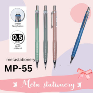 Mechanical Pencil / Pensil Mekanik Metal Clip MP-55 0.5 mm Joyko