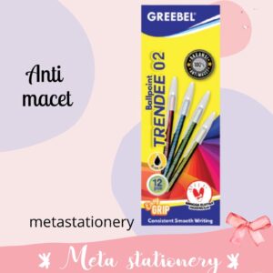 Ballpoint / Pulpen Trendee Greebel 0.5 mm ( 12 Pcs )