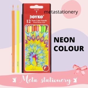 Pensil Warna Neon Joyko CP-124N / 12 Warna