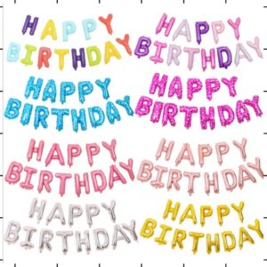 Balon Foil Happy Birthday Set