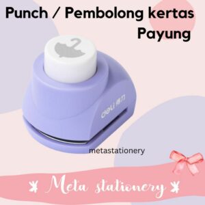 Pembolong Kertas / Craft Puncher Motif Payung DELI TA901