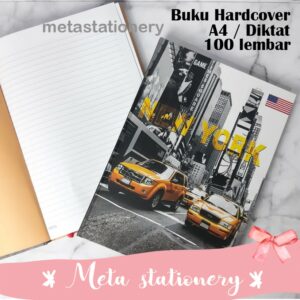 Buku Diktat Hard Cover 100 Lembar Kiky ( Motif Random )