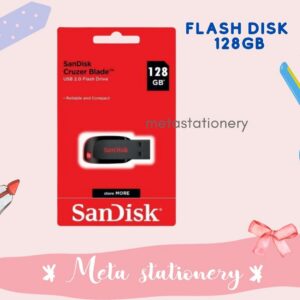 Sandisk Cruzer Blade USB Flash Drive 128gb